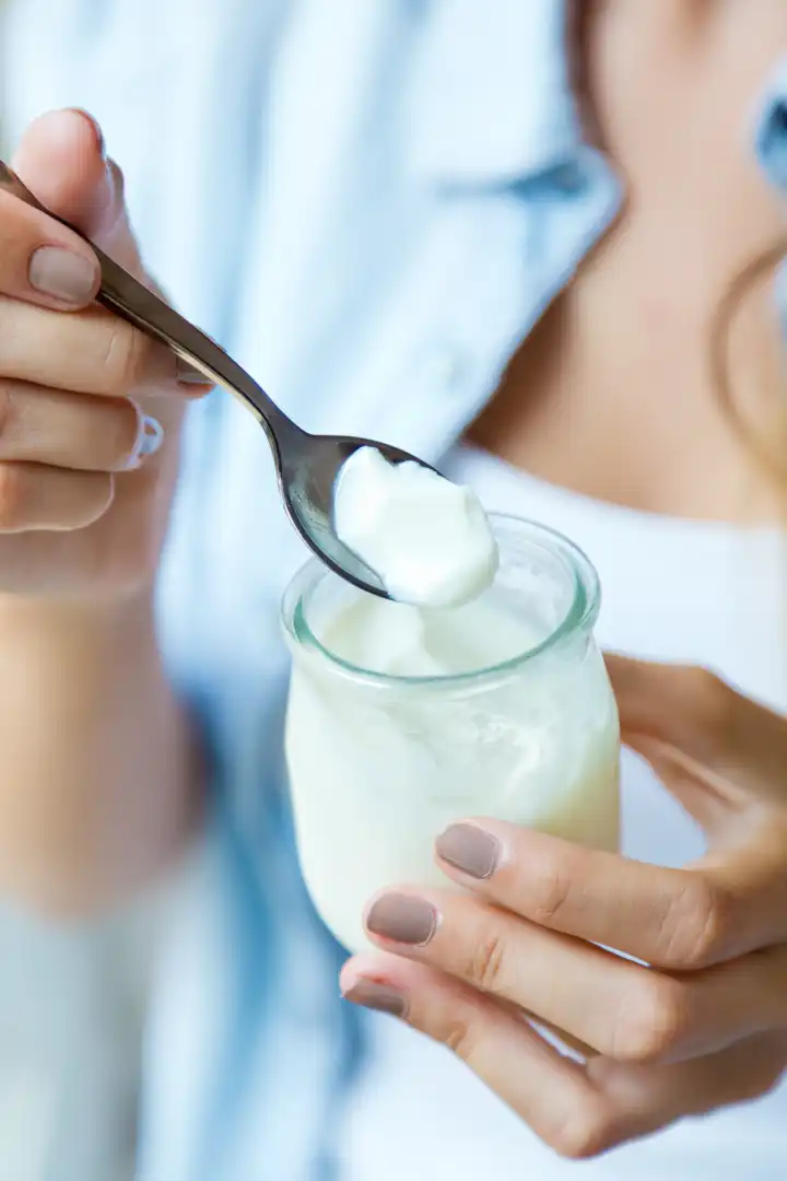Cuidados luego de una extraccion dental: Yogurth